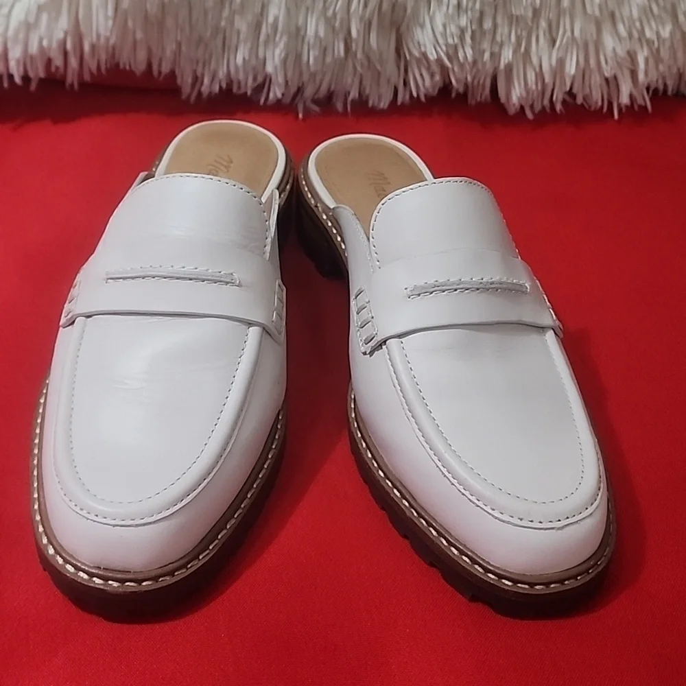 Madewell The Corinne Lugsole Loafer Mule - Picture 4 of 11